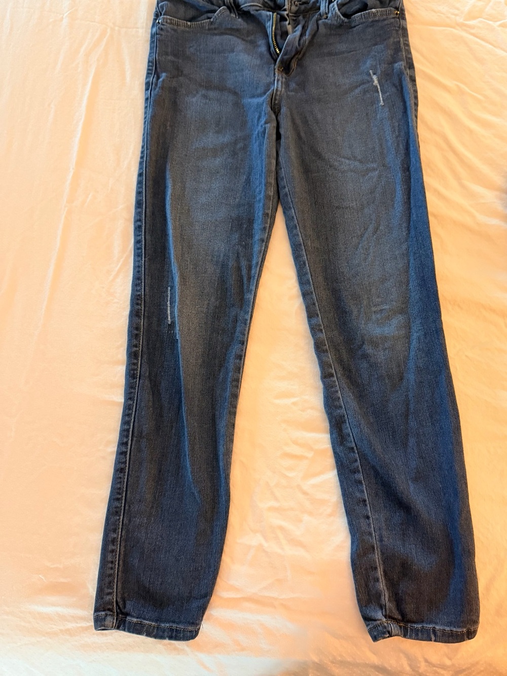 Just USA Women's Straight Leg Jeans in Dark Blue
